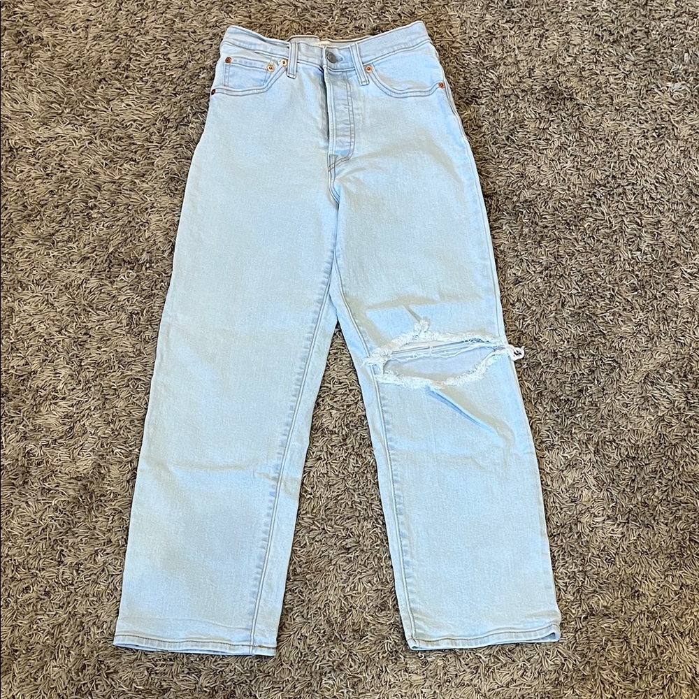 Levi’s Blue Ribcage Jeans